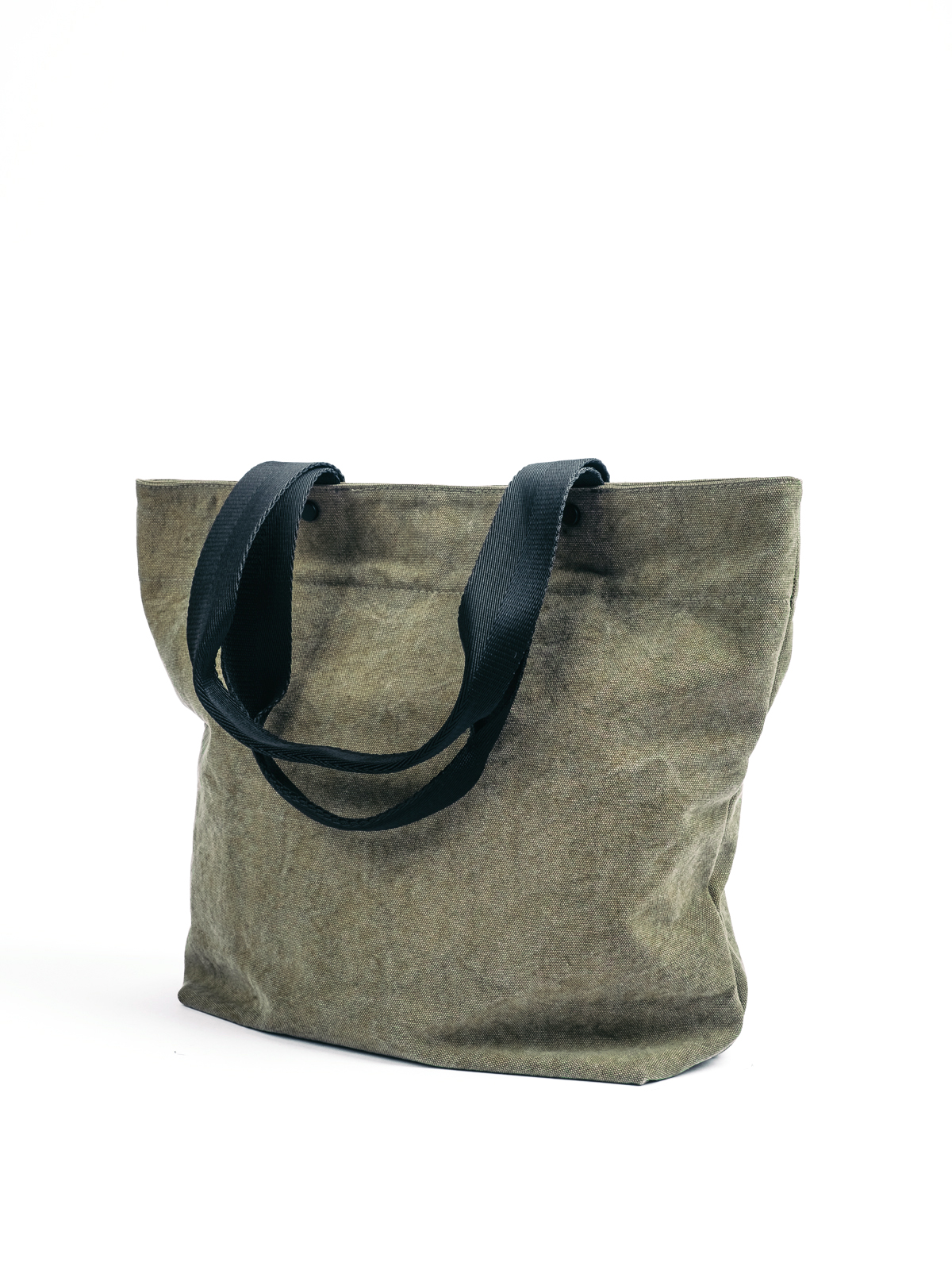 Green recycled bag with pocket - Bahíabags