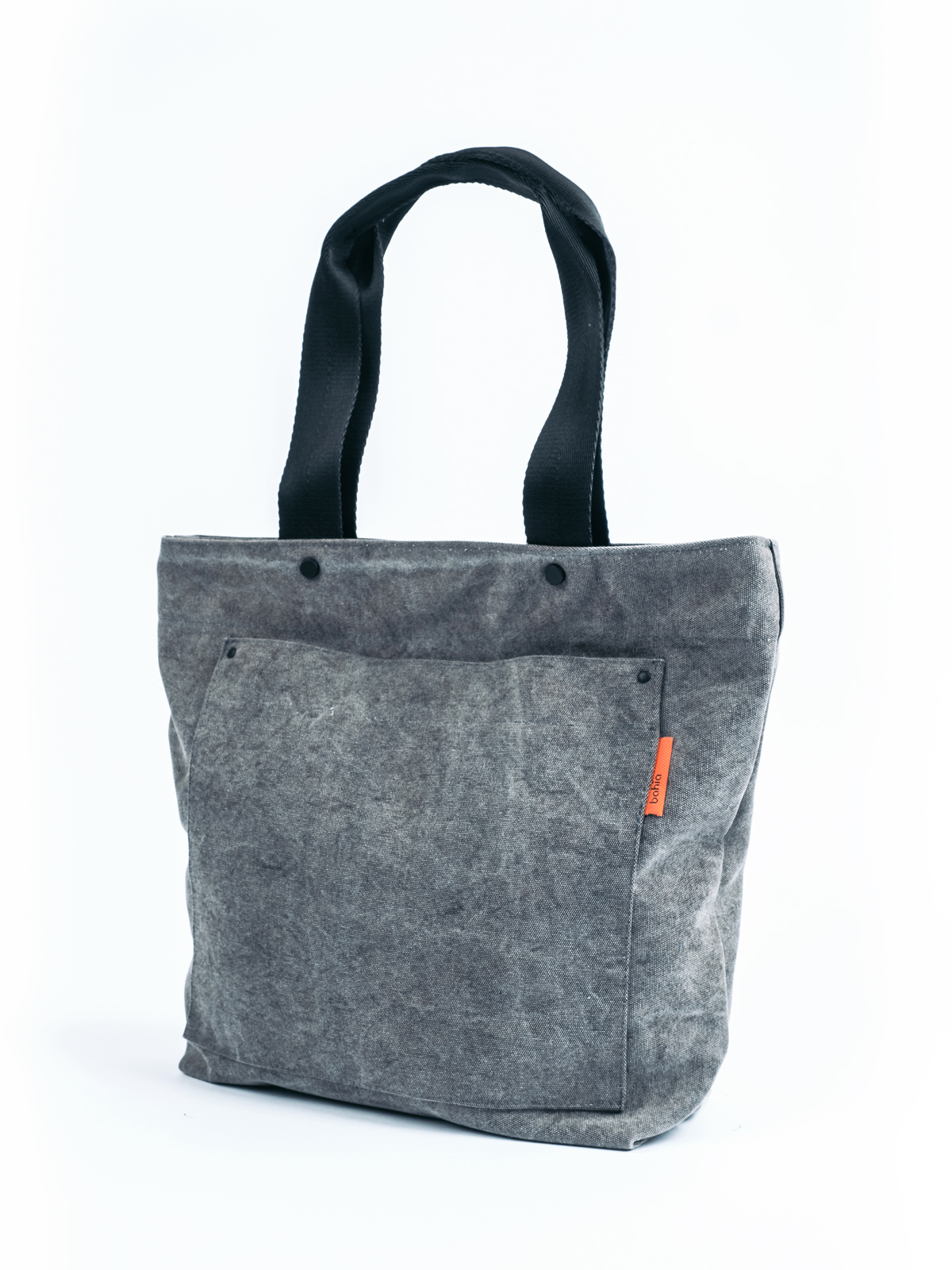 Green recycled bag with pocket - Bahíabags